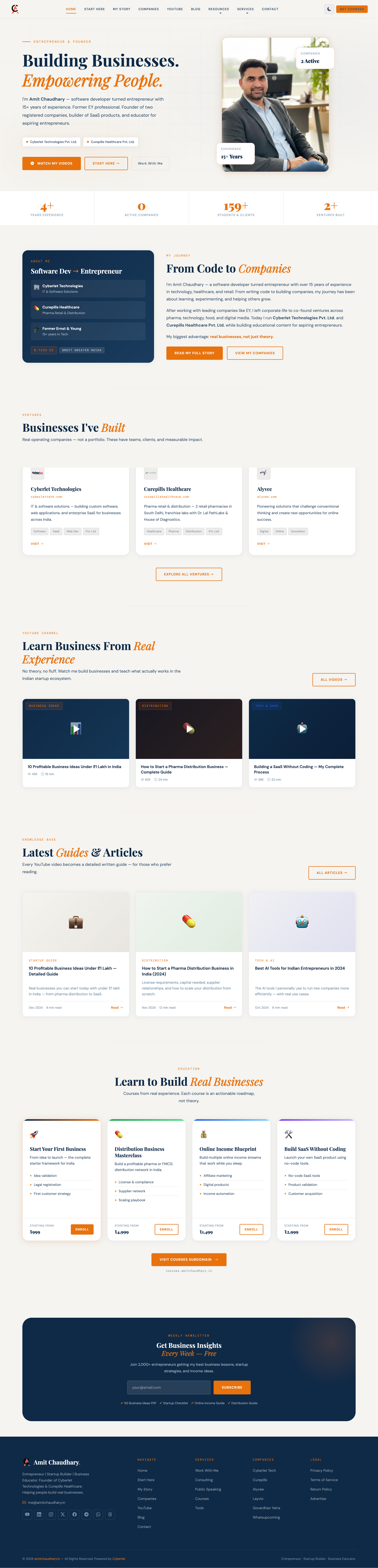 amitchaudhary.in project image